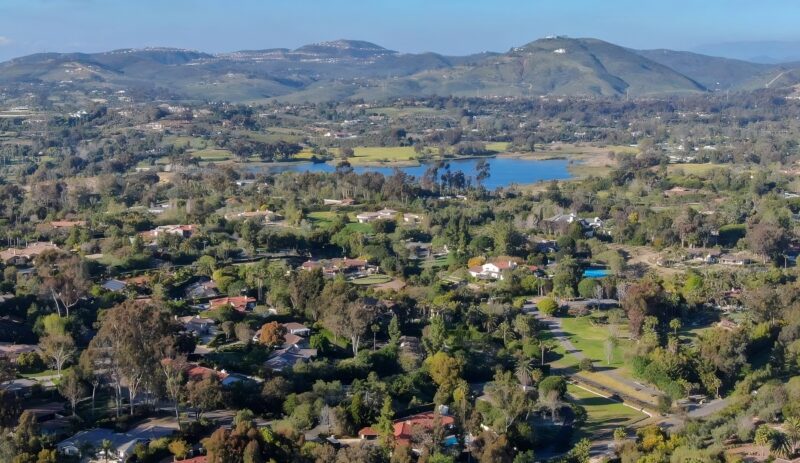 Aerial View of Rancho Santa Fe